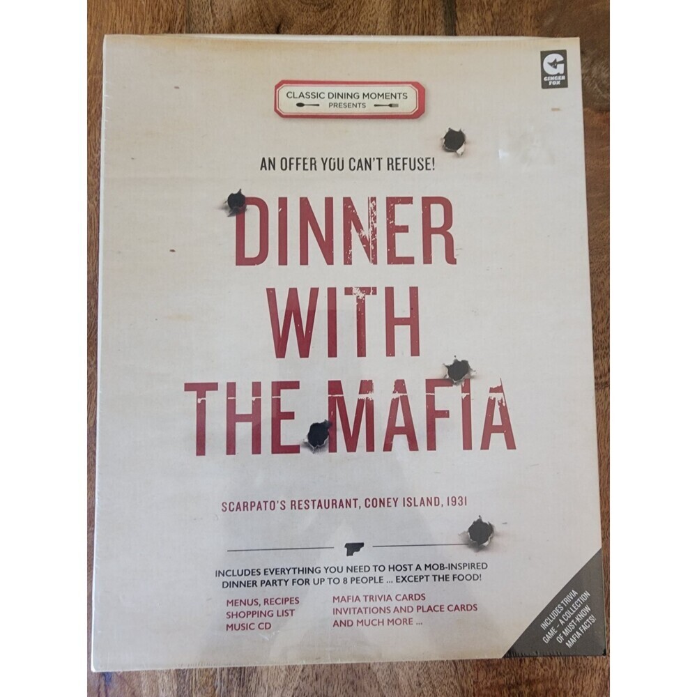 Dinner With the Mafia Game | Scarpato's Restaurant Coney Island 1931